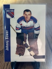 1994-95 Parkhurst Missing Link 1956-57 Johnny Bower New York Rangers #103