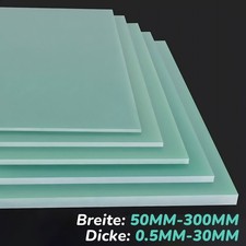 GFK Platten FR4 Epoxy Platte Glasfaser Platte Harzplatte 0,5mm bis 30mm Dicke