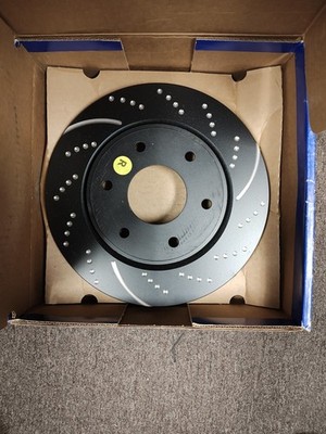 Disc Brake Front Rotor Set - 3GD Series Sport Slotted Rotors EBC Brake GD7384