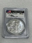 2013 Silver Eagle PCGS MS70 ~Mercanti Sig ~ First Strike