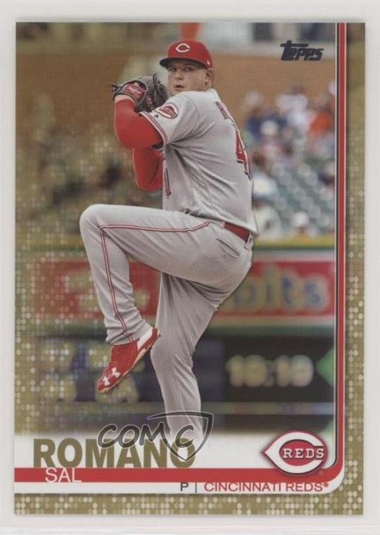 2019 Topps Gold 696/2019 Sal Romano #343 9gy