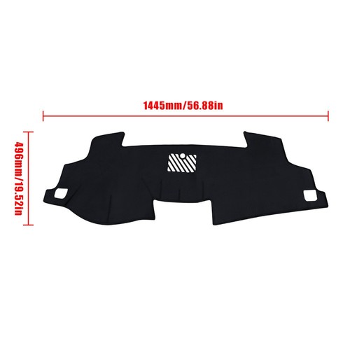 Cubierta de salpicadero para Toyota Camry 2,5 L 2012-2017 alfombrilla de salpicadero negra - Imagen 8 de 20