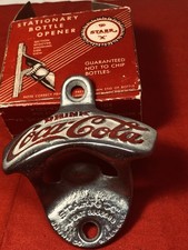Vintage Starr X Stationary Bottle Opener Coca-Cola w/box