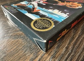 3-D WorldRunner FIRST PRINT Hangtab BOX & MANUAL ONLY Nintendo NES 1987 RARE🔥