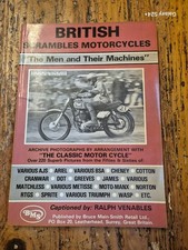 British Scrambles Motorcycles. The Men and their machines. Ralph Venables. 1986