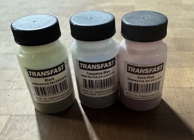 TransFast Water Soluble Dye 1 oz container TURQUOISE #3281