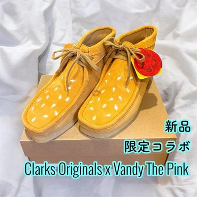 Clarks Originals Vandy The Pink Wallabee Hamburger Collab 26cm New