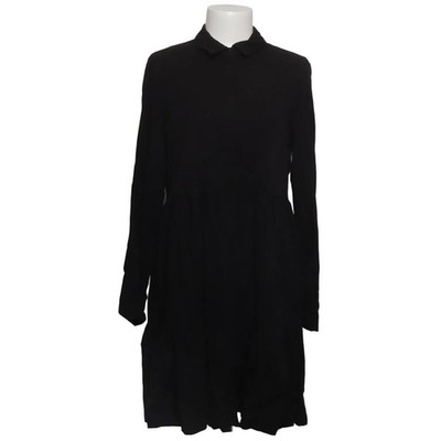 VILA, Blusenkleid, Größe: 38, Schwarz, Viskose, Einfarbig, Damen #G2G