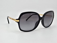 Michael Kors MK2024F Adrianna II Black Gold Frame Polarized Grey Lens Sunglasses
