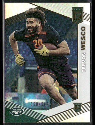 2019 Donruss Elite #155 Trevon Wesco #/699