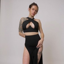 PrettyLittleThing 2 piece Maxi set