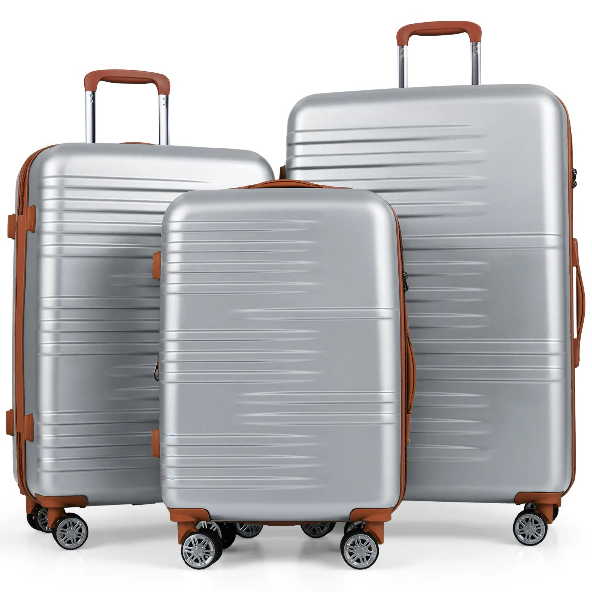 Valise 3 pièces pour voyages et vacances en famille avec espace optimisé