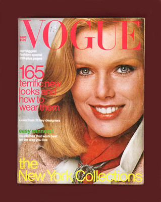 VOGUE-COLLECTIONS-SEPTEMBER 1976-ROSIE VELA-MARGAUX HEMINGWAY-LISA TAYLOR-IM PEI