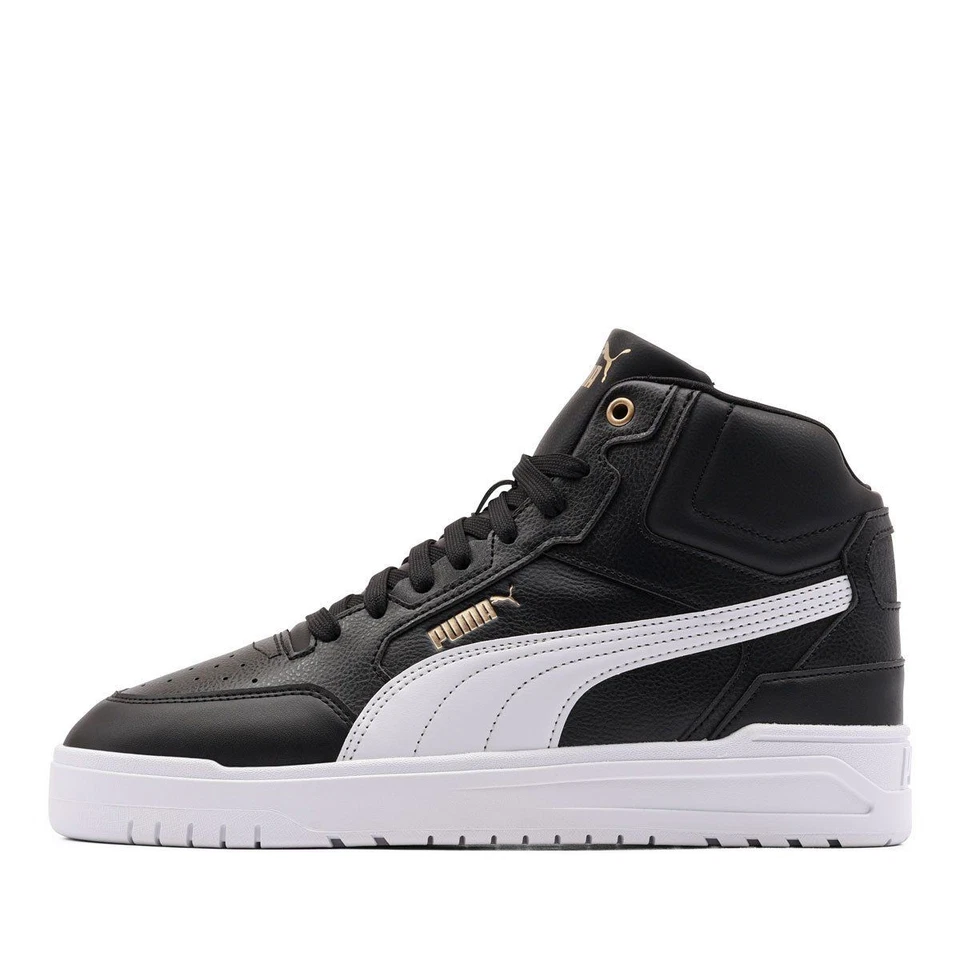 Die Puma Shuffle Downtown Mid Black sind hohe Sneaker im modernen Stil...