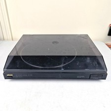 Vintage AKAI AP-A305 Semi Automatic Turntable Record Player Tested Serviced 1989