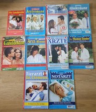 10 Romanhefte Arztromane Romanheftpaket - gut - Tierarzt, Bastei, Landdoktor...