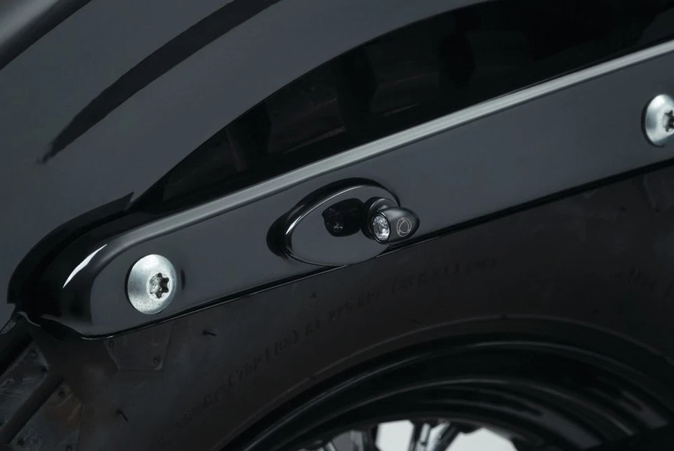 For Harley-Davidson Fat Bob 18-21 Fender Strut Cover Plates Kellermann Gloss Foto 2 de 4