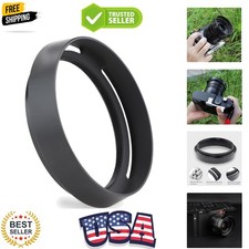 Metal Lens Hood Shade for Leica Q3 Q3 43 Q2 Q-P QP q Typ 116 Typ116 Camera Bl...