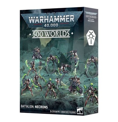 Warhammer 40,000: 500 Worlds Battalion - Necrons