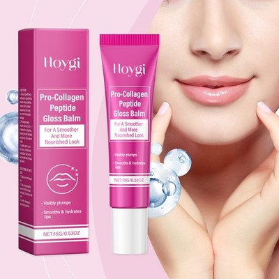 Collagen Peptide Lip Balm, Plumping & Moisturizing Treatment, Lip Care