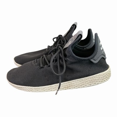 Adidas Pharrell Williams Tennis HU Gray Sneakers Men s Size 10.5 Slip-on Lace-up
