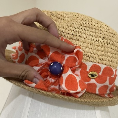 Y2K Juicy Couture Super Wide Brimmed 100% Raffia Sunhat Luxe Sun Hat Vintage Juicy Couture | Accessories | Y2k Juicy Couture Super Wide  main image 4
