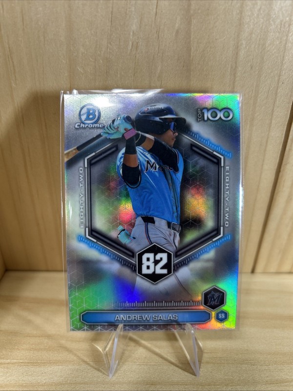 2026 Bowman Chrome - Andrew Salas Top 100 Insert #BTP-82