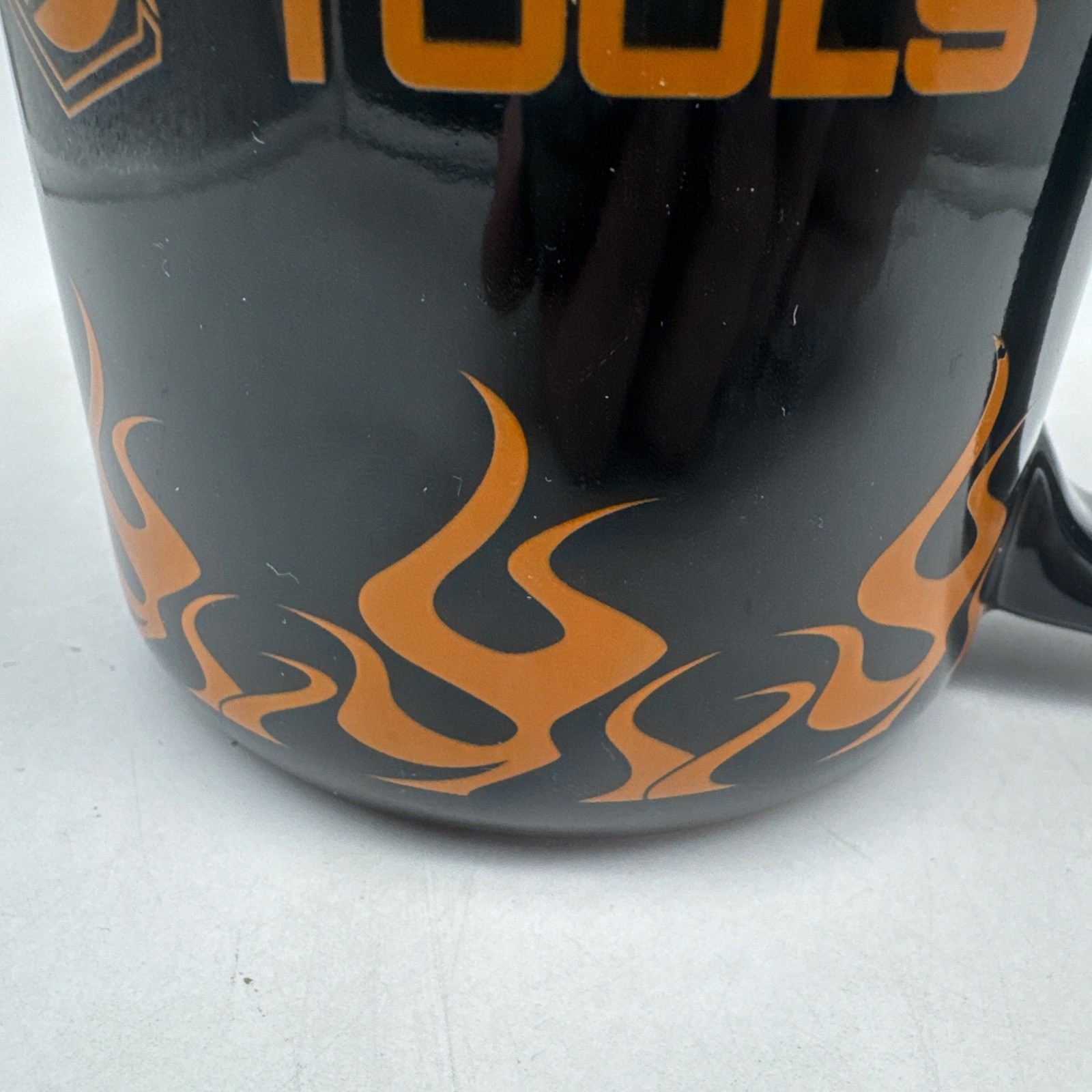 MATCO TOOLS Coffee Mug Cup Black With Flames We’re The Source