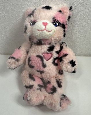 Build A Bear Small Fry 7  Pink Sassy Leopard Kitty Cat