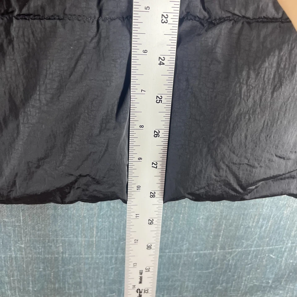 Chaqueta GAP Unisex Niños Talla 18-20 Negro Puffer Forro Polar Abrigo Cálido Foto 4 de 4