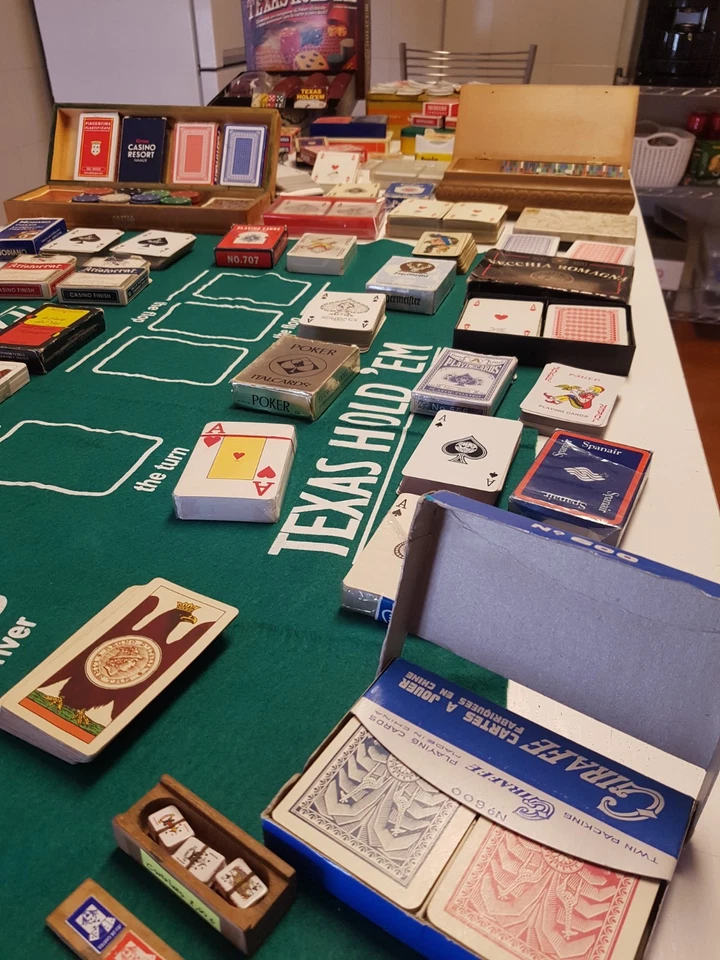 Collezione Carte gioco Briscola Poker Ramino Masenghini Rare Casinò Fiches ecc.. - Immagine 3 di 4