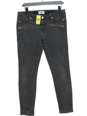 Paige Damen Jeans W 31 in Grau Baumwolle mit Elasthan Skinny