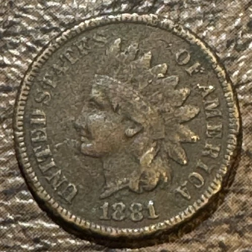 1881-P Indian Head Cent — photo from the most recent tracked eBay sale