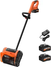 20V Cordless Snow Shovel–9"Electric Snow Blower with 2×4.0Ah Batteries & Charger