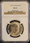 1976-S Silver Kennedy Half Dollar NGC MS67 Gem Quality Coin 40% Silver