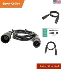 9 Pin Wheel Hub Motor Cable 60cm EBike Motor Cable Female to Male Connector f...
