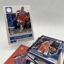 Oklahoma City Thunder Card Lot - 15 Cards Include Shai Chet Rookies &amp; Inserts!