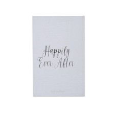 Linen Happily Ever After Coffee Table Album For 180 4x6 Photos Gray 9' X 13.75'