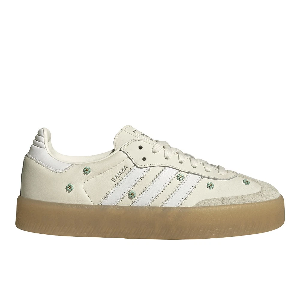 靴  sambae 23cm Adidas Sambae Off White Mint W for sale | eBay