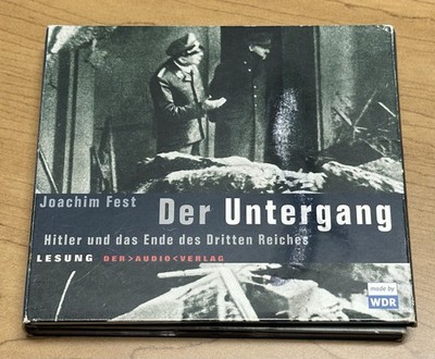 Der Untergang: Hitler und das Ende des Dritten Reiches. Joachim Fest(3 CD) #H