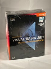 Microsoft Visual Basic .NET Deluxe Learning Edition - Brand New Unopened
