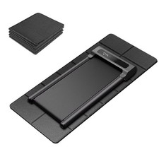 Foldable Walking Pad Treadmill Mat, Floor Protection Pad, Exercise Mats Black