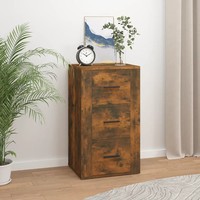 Sideboard RäUchereiche 40X33X70 Cm Holzwerkstoff Wohnzimmer
