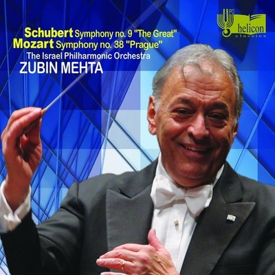 Schubert: Sym No. 9; Mozart: Sym No. 38; Zubin Mehta IPO  (CD, 2010, Helicon)