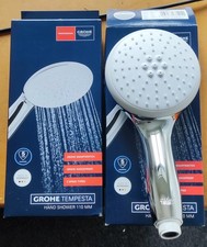 Grohe Tempesta Shower Head 110mm - 2 Spray Chrome new version