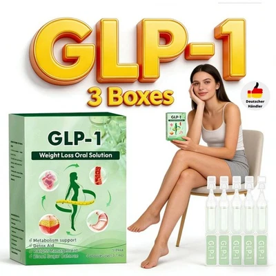 MARKENLOS NEU 3x GLP -1-Gewichtsverlust oraler Lösung orales Flüssigkeitspeptidkomplex-Ser