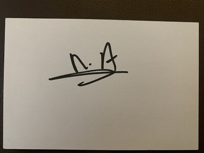 Rayan Ait Nouri Signed 6x4 White Card With COA - Wolves 
