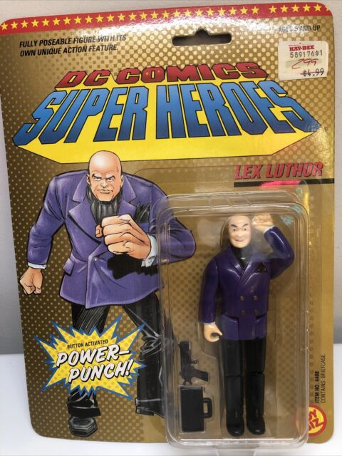 Vintage DC Comics Super Heroes Lex Luthor Action Figure Toy Biz 