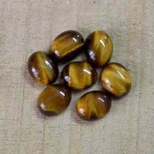 WHOLESALE NATURAL TIGER EYE CABOCHON OVAL SHAPE LOOSE GEMSTONE