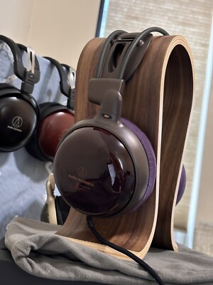 ATH-W11JPN Vintage Woodie Headphones Perfect sound Great